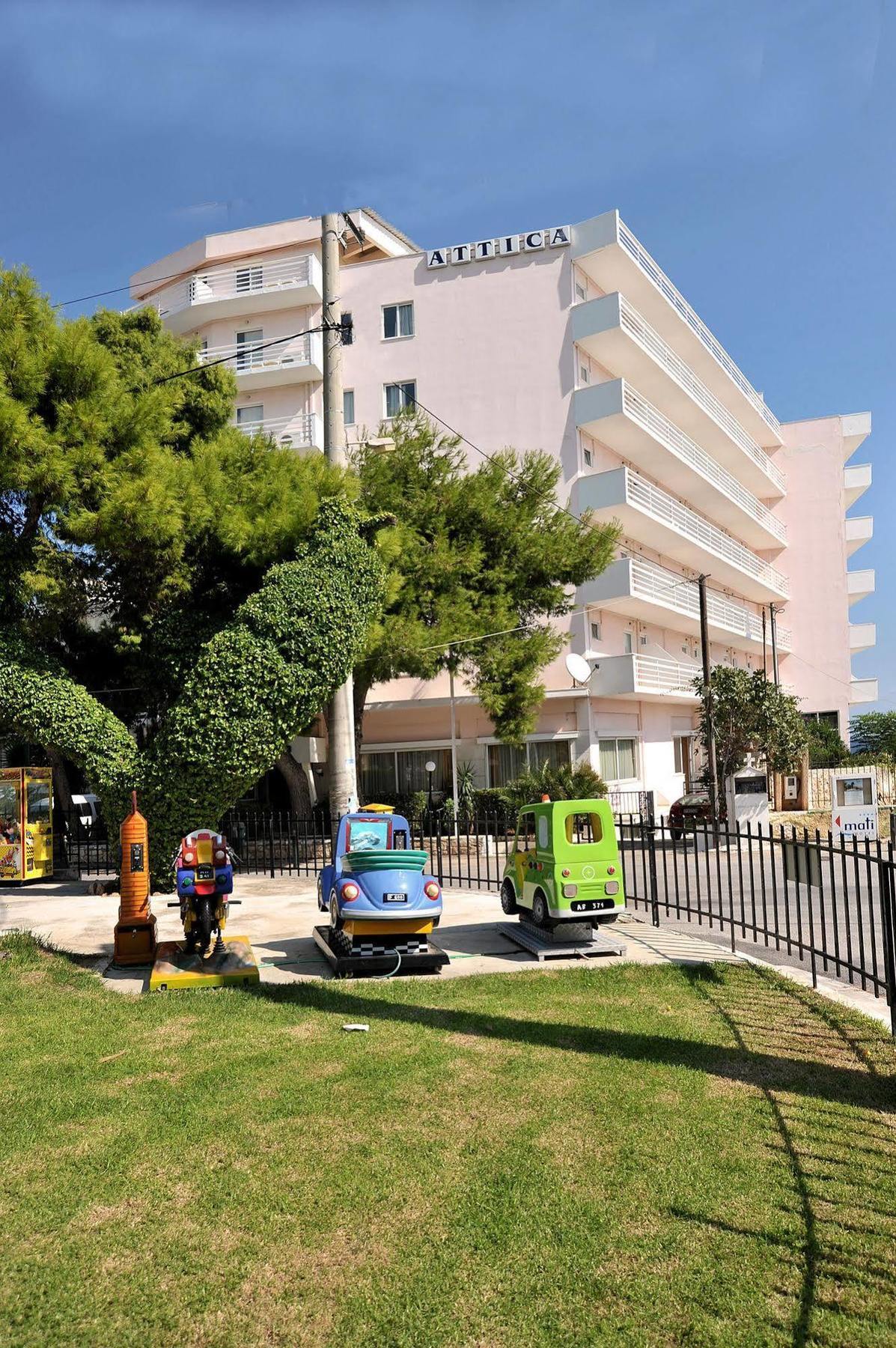 מאטי Attica Beach Hotel מראה חיצוני תמונה