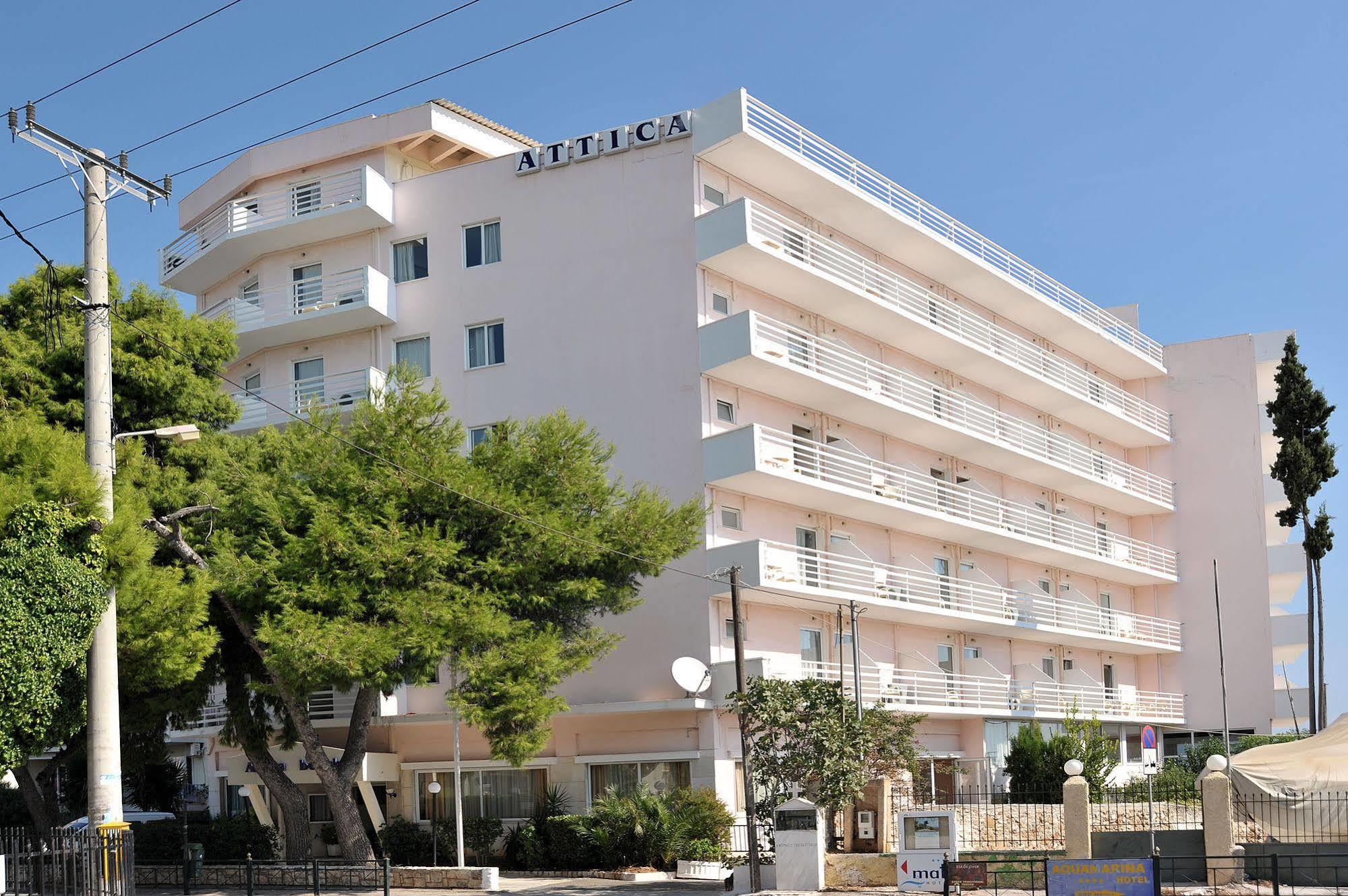 מאטי Attica Beach Hotel מראה חיצוני תמונה